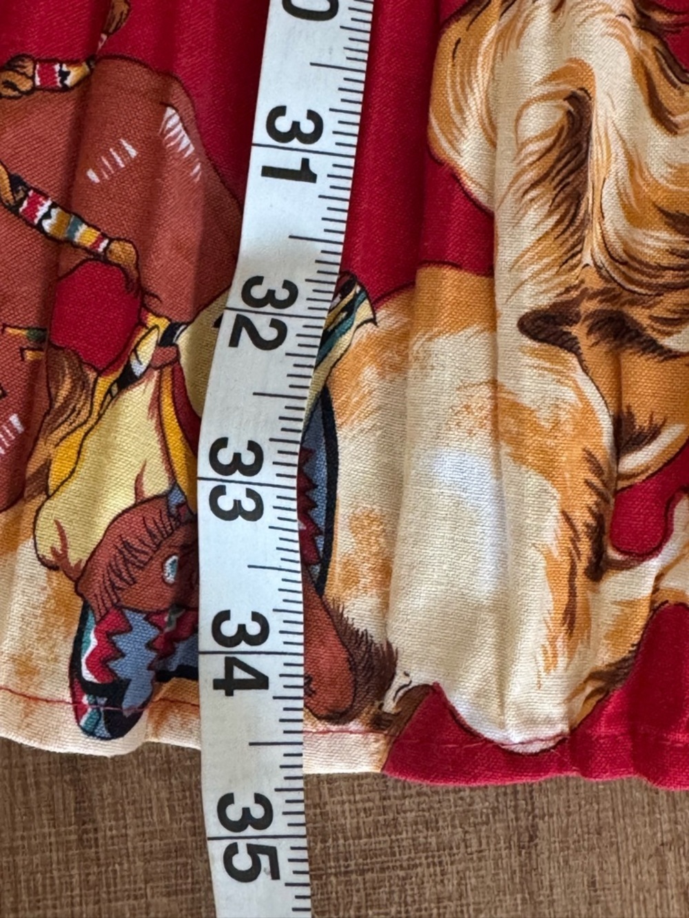 Vintage 1980s Sedona Stitchery Prairie Skirt – Western Print One Size VERY RARE - Picture 11 of 14